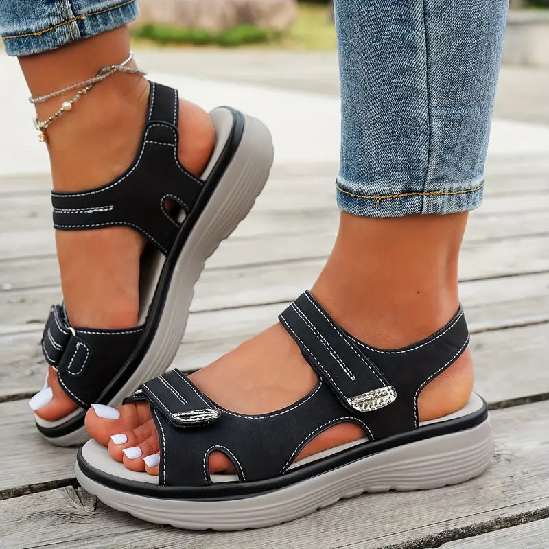 Hannahs - 2 Strap Velcro Sandals