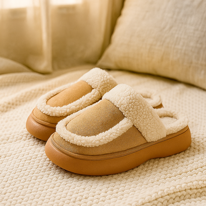 Pillow Sherpa Lined Slippers