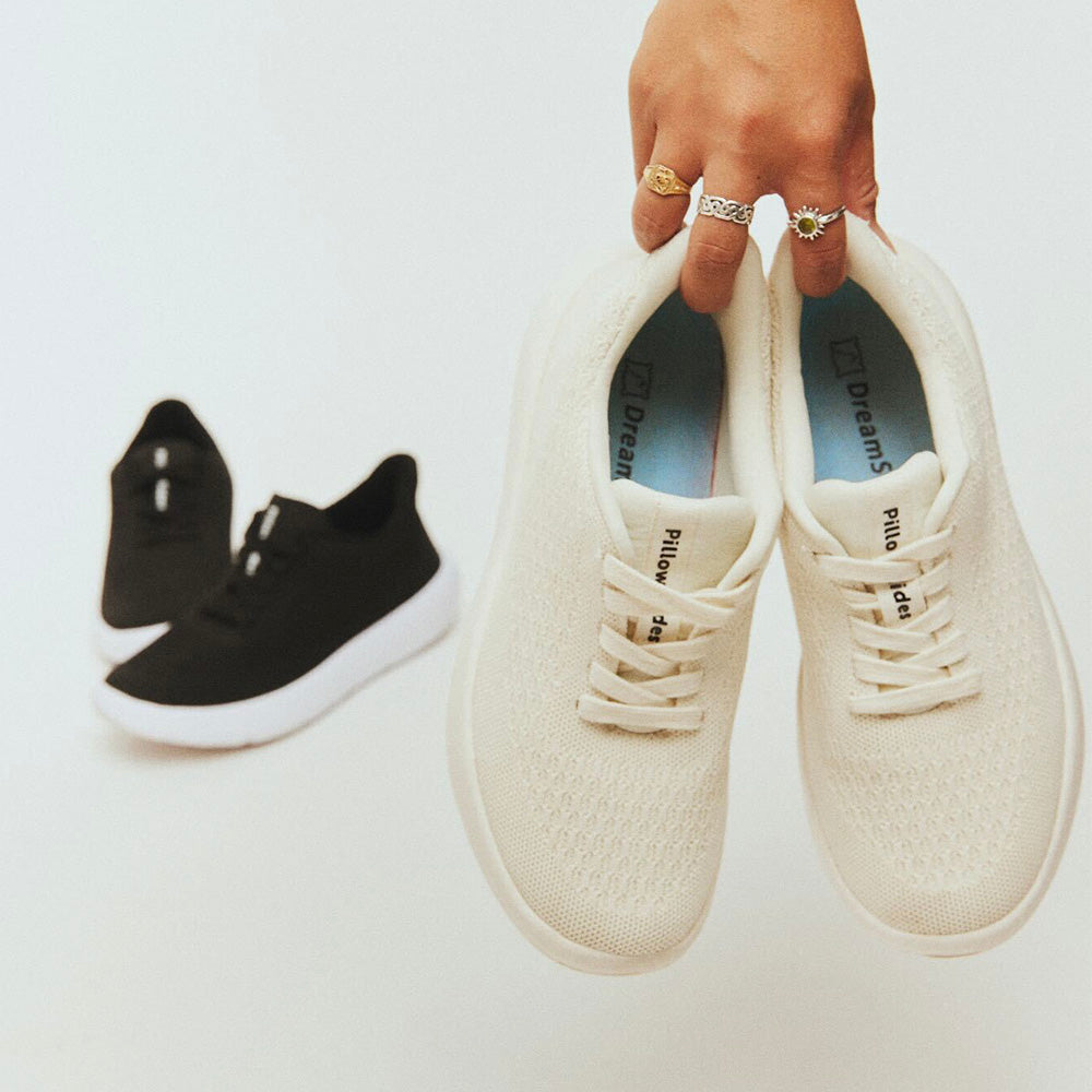 Tan and Black Sneakers