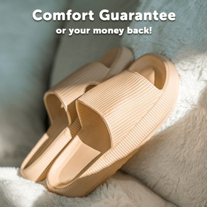 Comfort guarantee for tan slippers